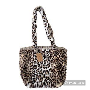 Brandy Melville Leopard print tote bag